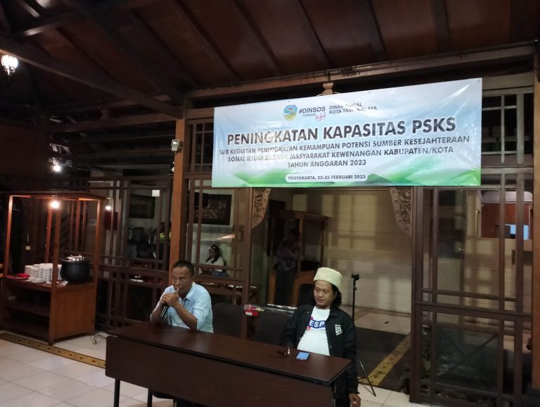 Kepala Dinas Sosial Turut Menghadiri Rangkaian Kegiatan Peningkatan Kapasitas PSKS di Daerah Istimewa Yogyakarta.