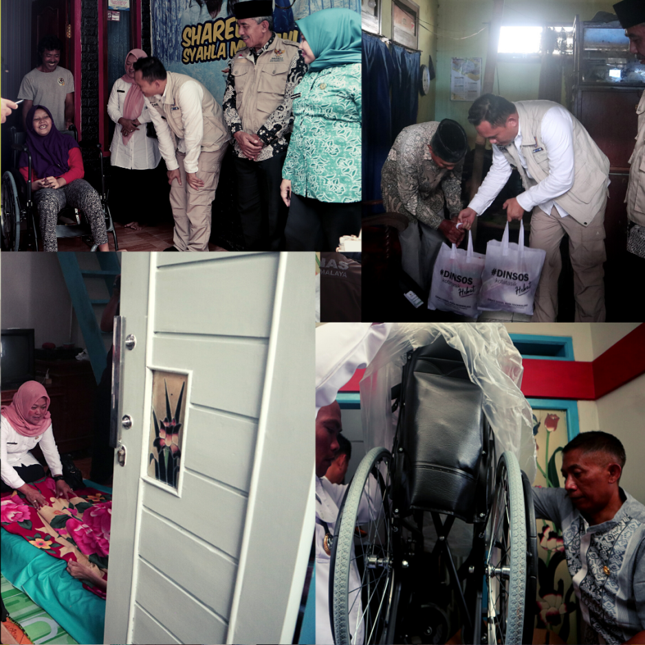 Penyaluran Bantuan Sosial Bagi Pemerlu Pelayanan Kesejahteraan Sosial (PPKS) Cluster Disabilitas dan Lansia