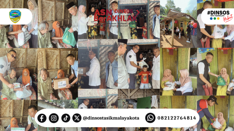 Penyaluran Bantuan Pangan Bagi Pemerlu Pelayanan Kesejahteraan Sosial (PPKS) di Wilayah Kota Tasikmalaya.