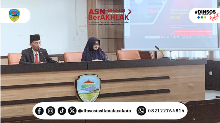 Penyelenggaraan Kegiatan Rapat Koordinasi SIKS – NG Dengan Kecamatan / Kelurahan di Wilayah Kota Tasikmalaya.