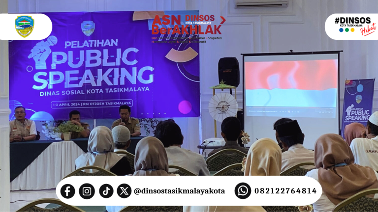 Pelaksanaan Giat Pelatihan Public Speaking Bagi Karang Taruna dan Masyarakat Umum.