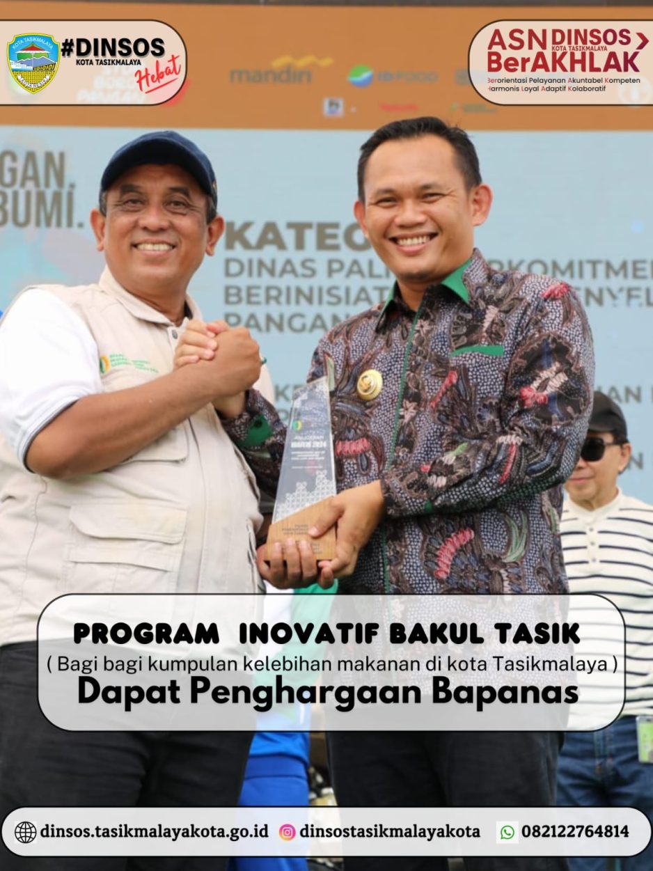 Program Inovatif “BAKUL TASIK” Dapat Penghargaan Bapanas